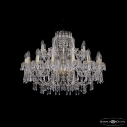 Подвесная люстра Bohemia Ivele Crystal 1403/16+8/300 G