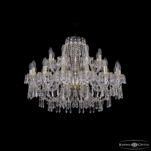 Подвесная люстра Bohemia Ivele Crystal 1403/16+8/300 G