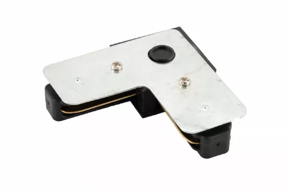 Коннектор L-образный Denkirs DK Track Black TR1102-BK, Черный, Металл, Словения Коннектор L-образный Denkirs DK Track Black TR1102-BK, Черный, Металл, Словения