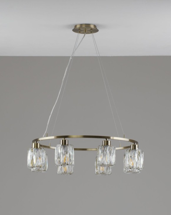 Подвесная люстра Moderli Prismique V11685-8P