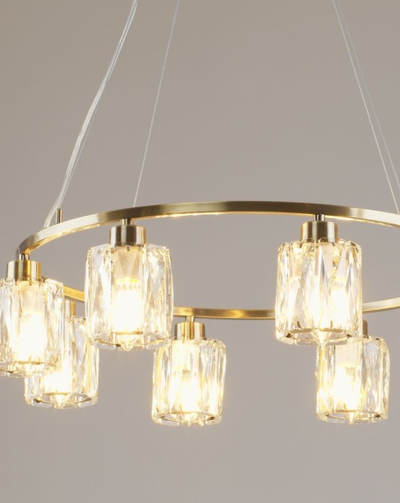 Подвесная люстра Moderli Prismique V11685-8P