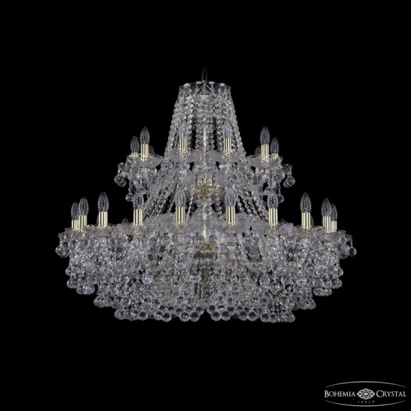 Подвесная люстра Bohemia Ivele Crystal 1409/20+10/360/2d G