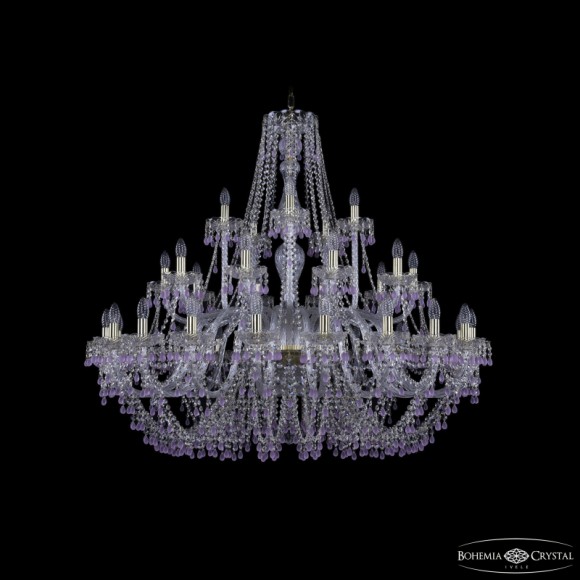 Подвесная люстра Bohemia Ivele Crystal 1410/20+10+5/460 G V7010