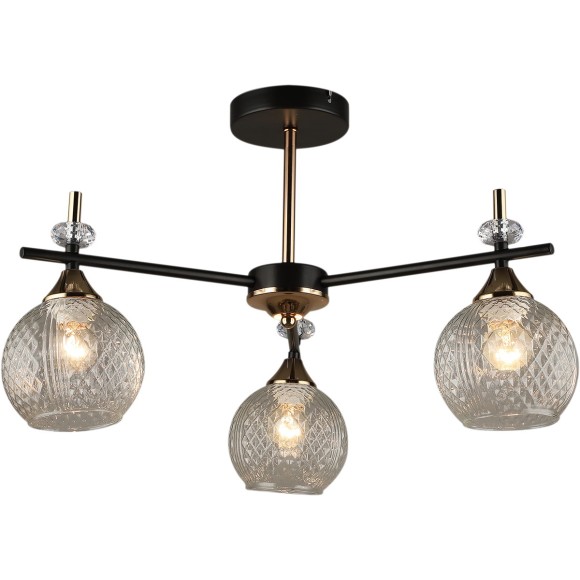 Люстра на штанге Reluce 04892-0.3-03 COFFEE+FGD