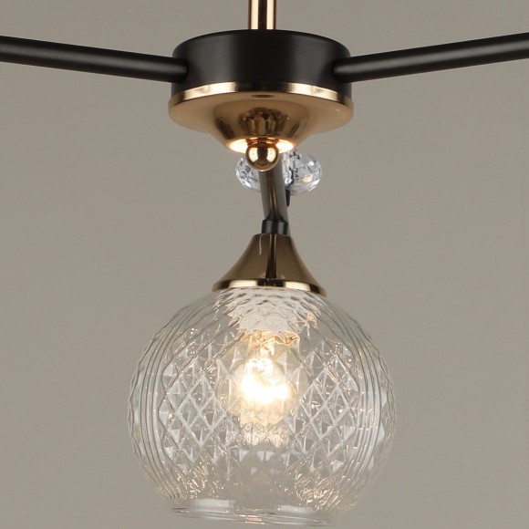 Люстра на штанге Reluce 04892-0.3-03 COFFEE+FGD