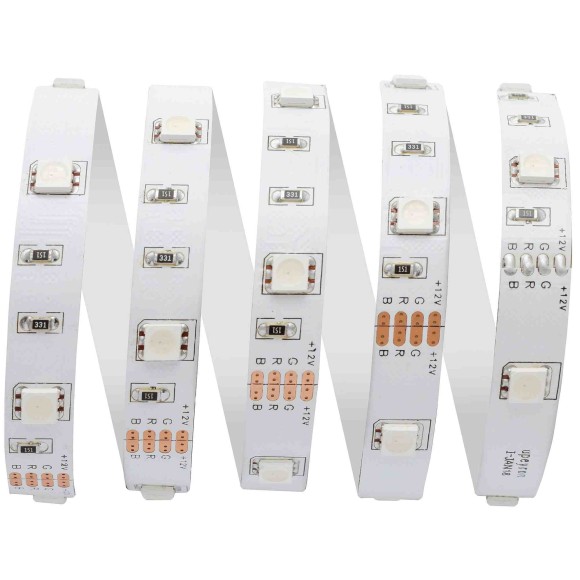 Светодиодная лента Apeyron 12В СТ 7,2Вт/м smd5050 30д/м IP20 3м RGB 217BL