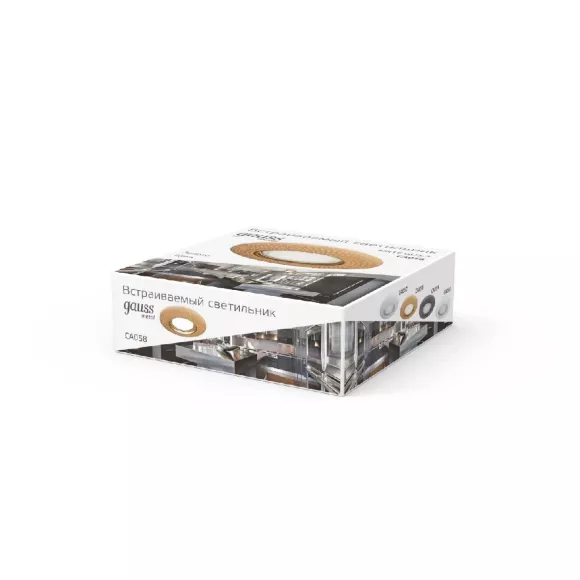 Встраиваемый светильник Gauss Metal Exclusive CA058 Встраиваемый светильник Gauss Metal Exclusive CA058