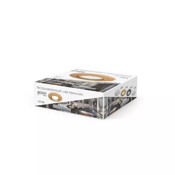 Встраиваемый светильник Gauss Metal Exclusive CA058 Встраиваемый светильник Gauss Metal Exclusive CA058