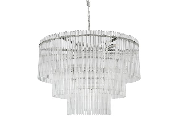 Подвесная люстра Newport 3689+9/C nickel М0069627