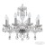 Подвесная люстра Bohemia Ivele Crystal 118/8/165 Ni