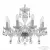 Подвесная люстра Bohemia Ivele Crystal 118/8/165 Ni
