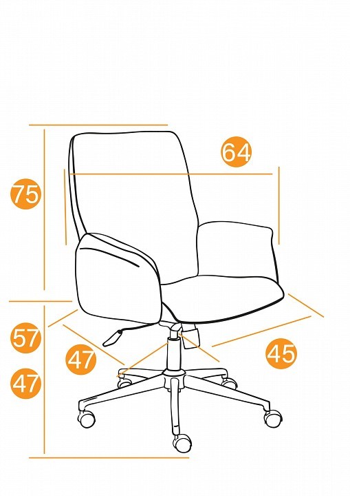 Кресло компьютерное Madrid TET_13943