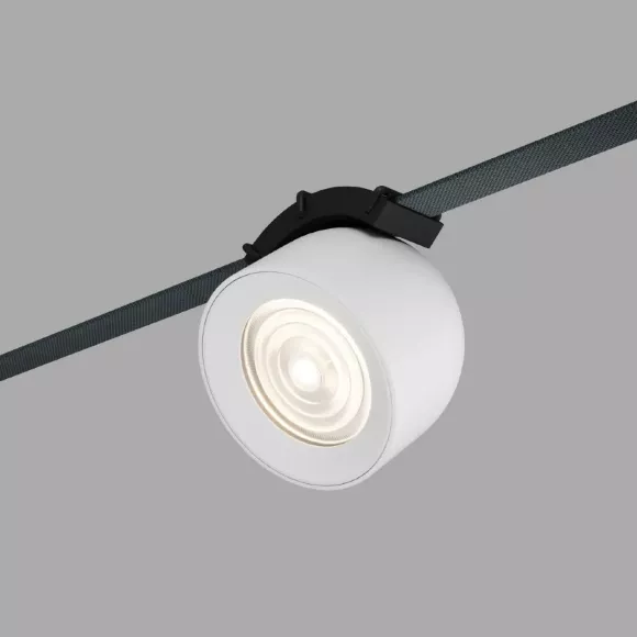Трековый однофазный светильник Denkirs Belty spot DK5640-WH+BK, Черный, Белый, От теплого до холодного Трековый однофазный светильник Denkirs Belty spot DK5640-WH+BK, Черный, Белый, От теплого до холодного