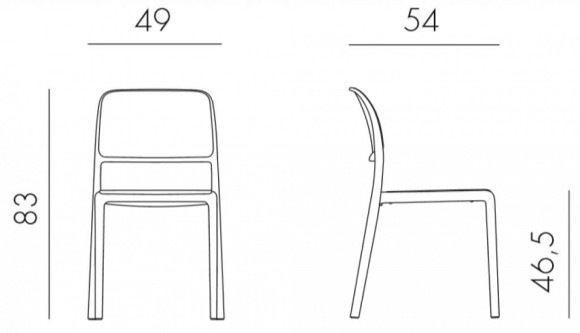 Стул Riva NRD_003-4024710000