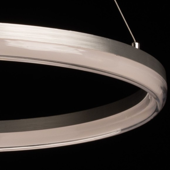 Подвесная светодиодная люстра с пультом управления De Markt Ральф 675016401