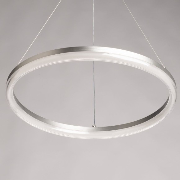 Подвесная светодиодная люстра с пультом управления De Markt Ральф 675016401