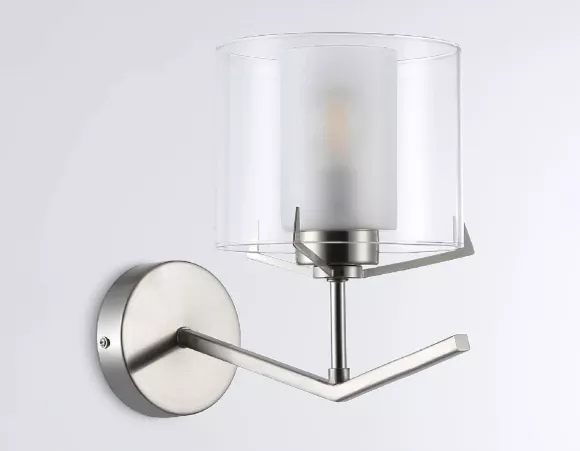 Бра Ambrella Light High Light Modern LH57004, Никель, Белый, Металл Бра Ambrella Light High Light Modern LH57004, Никель, Белый, Металл