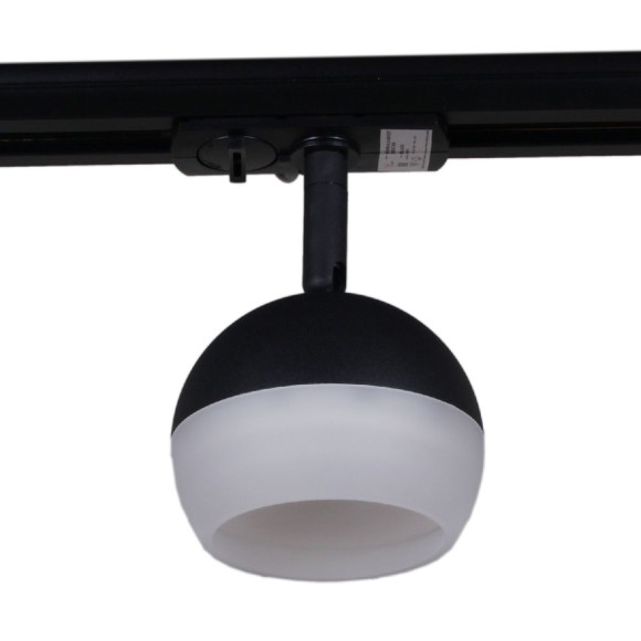 Трековый однофазный светильник Reluce 53008-9.3-001CT GX53 BK