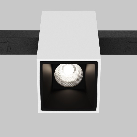 Трековый магнитный светильник Maytoni Alfa TR121-4-7W-DS-W