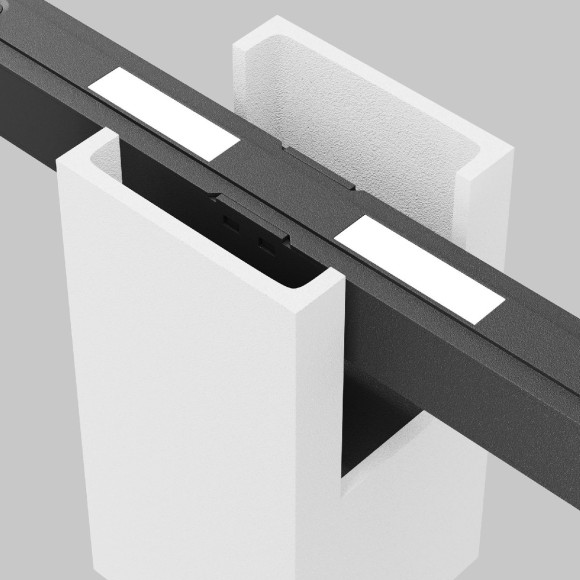 Трековый магнитный светильник Maytoni Alfa TR121-4-7W-DS-W