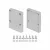 Заглушка Arlight IP-LINE-4050 SILVER глухая (Металл) 055285