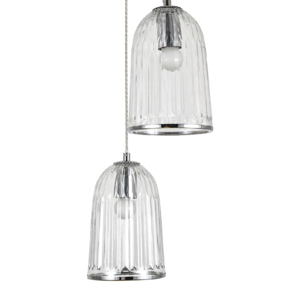 Подвесная люстра Indigo Lucido 11046/3P Chrome V000482