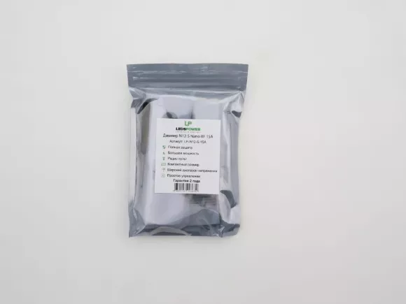 Диммер LEDS POWER N12-S Nano 15A 003672 Диммер LEDS POWER N12-S Nano 15A 003672