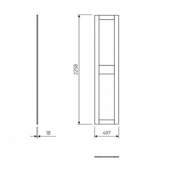 Дверь распашная Макс SHST_2-06-14-330-1