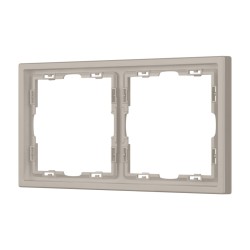 Рамка пластиковая Arlight FRM-NOBE-SFPL-2-CA 059456