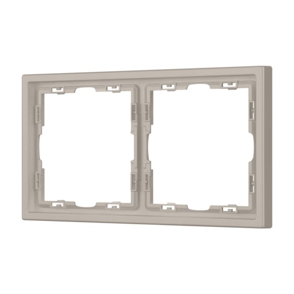 Рамка пластиковая Arlight FRM-NOBE-SFPL-2-CA 059456