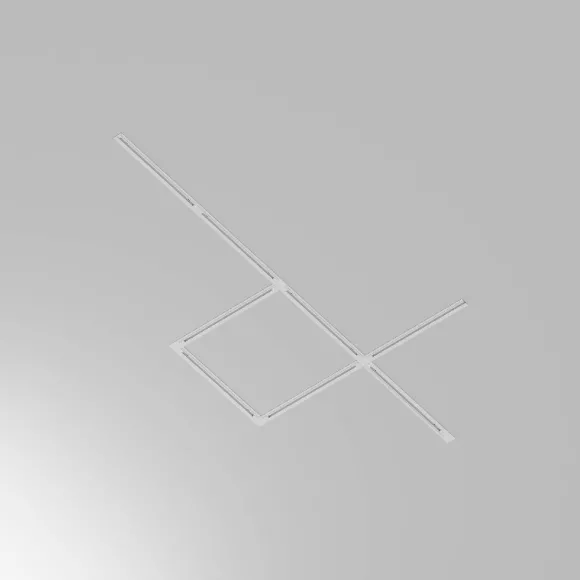 Шинопровод Maytoni Busbar trunkings TRX004-112W, Белый, Алюминий, Германия, вид снизу Шинопровод Maytoni Busbar trunkings TRX004-112W, Белый, Алюминий, Германия, вид снизу