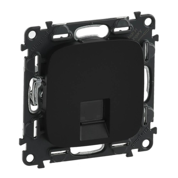 Информационная розетка RJ45 Legrand Valena Allure антрацит 753950
