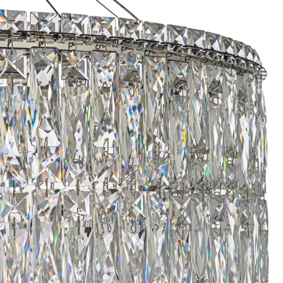 Подвесная светодиодная люстра Arti Lampadari Ovindoli Nickel Ovindoli L 1.5.60.100 N