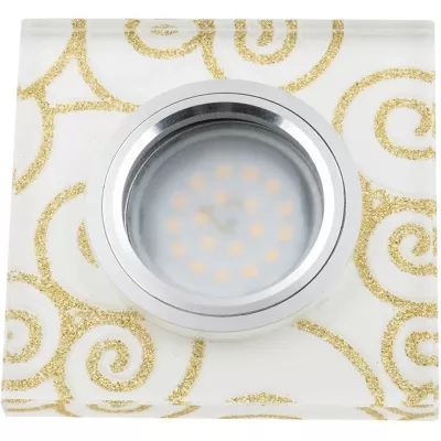 Встраиваемый светильник Fametto Luciole DLS-L207 GU5.3 CHROME/WHITE UL-00000382