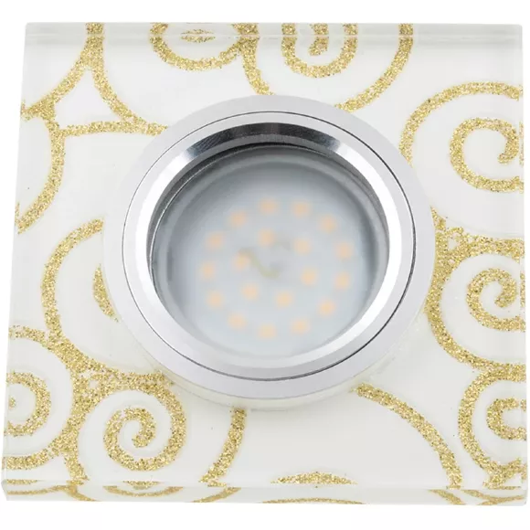 Встраиваемый светильник Fametto Luciole DLS-L207 GU5.3 CHROME/WHITE UL-00000382 Встраиваемый светильник Fametto Luciole DLS-L207 GU5.3 CHROME/WHITE UL-00000382