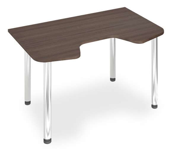 Стол офисный Домино Лайт СКЛ-Игр120МО MER_SKL-Igr140MO_SH