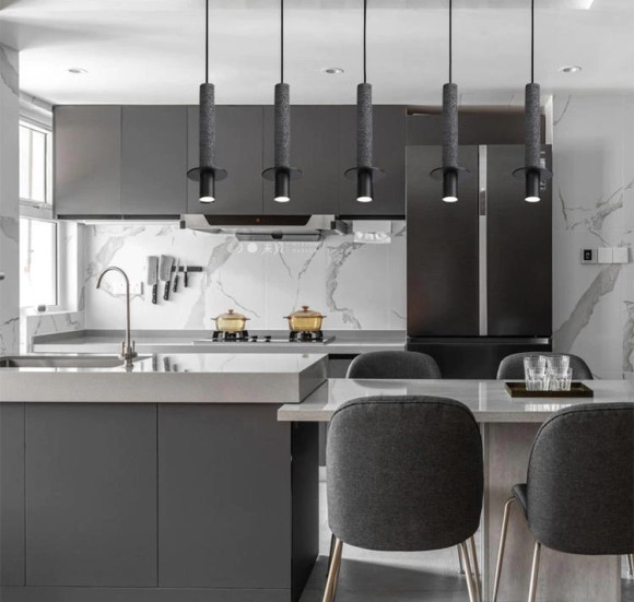 Подвесной светильник Delight Collection Meta 10704P black/grey