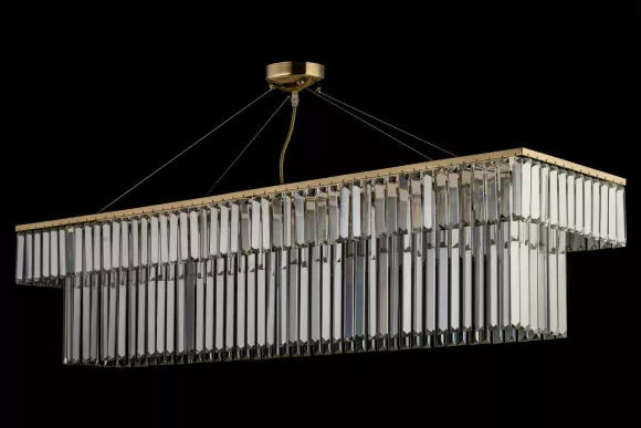Подвесная люстра Arti Lampadari Enio E 1.5.120x30.100 GP, декоративные элементы крупным планом Подвесная люстра Arti Lampadari Enio E 1.5.120x30.100 GP, декоративные элементы крупным планом