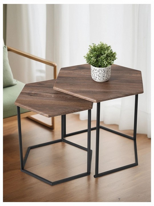 Набор из 2 столов журнальных МеталлАрт М003 ML_4673750200813