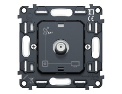 Механизм TV розетки SAT 5-2400MHz 3.5dB QUANT Ambrella Volt VM215