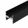 Алюминиевый профиль Arlight LINE-5050-DUAL-2000 ANOD BLACK 045652