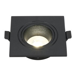 Встраиваемый светильник General GCL-MR16-SQ-BLACK 661283