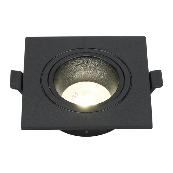 Встраиваемый светильник General GCL-MR16-SQ-BLACK 661283