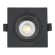Встраиваемый светильник General GCL-MR16-SQ-BLACK 661283