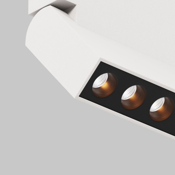 Трековый однофазный светильник Maytoni Points Rot TR224-1-12WCCT-M-W