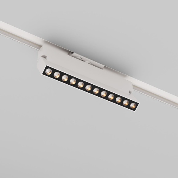 Трековый однофазный светильник Maytoni Points Rot TR224-1-12WCCT-M-W