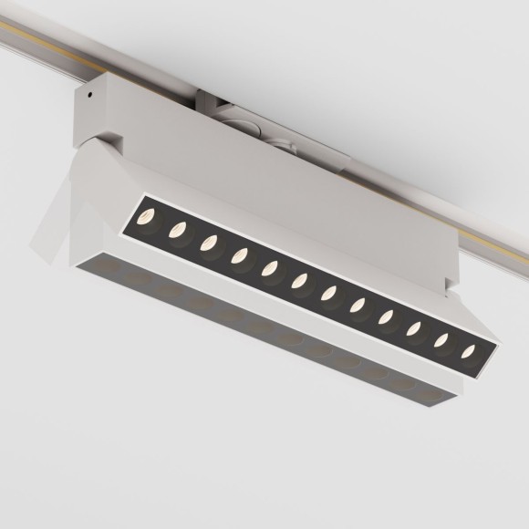 Трековый однофазный светильник Maytoni Points Rot TR224-1-12WCCT-M-W