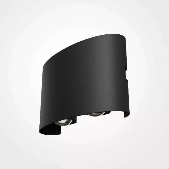 Уличный настенный светильник Maytoni Strato O417WL-L4B3K, 3000, Теплый белый Уличный настенный светильник Maytoni Strato O417WL-L4B3K, 3000, Теплый белый