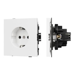 Механизм электрической розетки Arlight SCT-TENDO-MEU1-PL-WH (230V, 16A) 054078