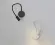 Гибкое бра Italline DE-316 black, Черный, Теплый белый, Металл